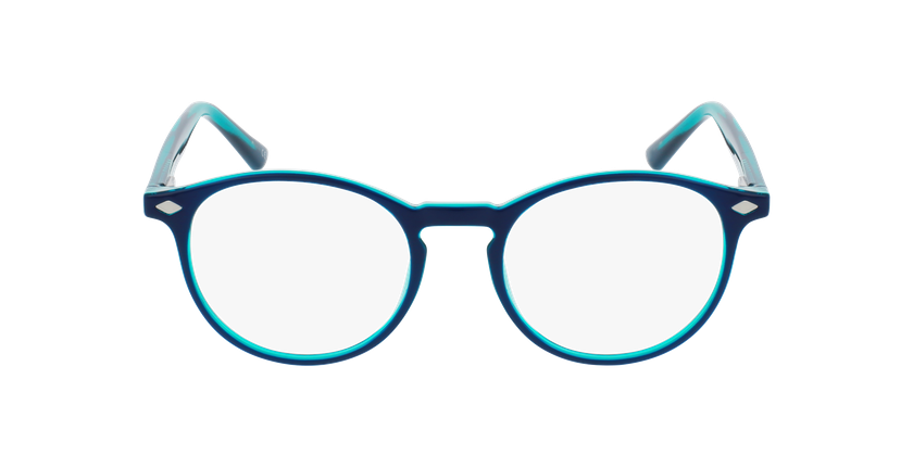 GAFAS GRADUADAS niños MAGIC KAY azul/verde - vista de frente