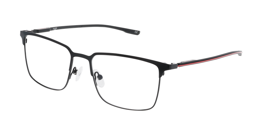 GAFAS GRADUADAS hombre MAGIC336 negro/negro brillante - vista de frente