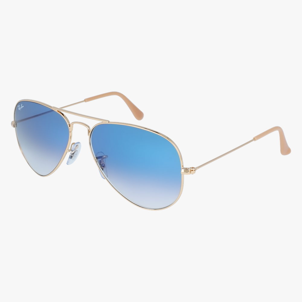 GAFAS DE SOL RAY-BAN AVIATOR LARGE METAL dorado - vista de frente