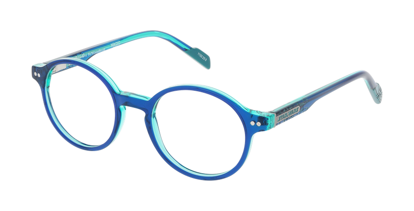 GAFAS GRADUADAS niños STAR WARS 9 azul - vista de frente