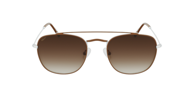 Gafas de sol hombre TOSSA marrón/blancovista de frente Gafas de sol hombre TOSSA marrón/blancovista de frente