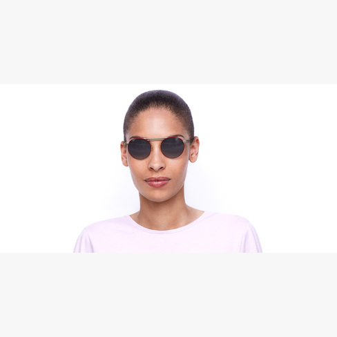 GAFAS DE SOL mujer ROMY rosa/dorado