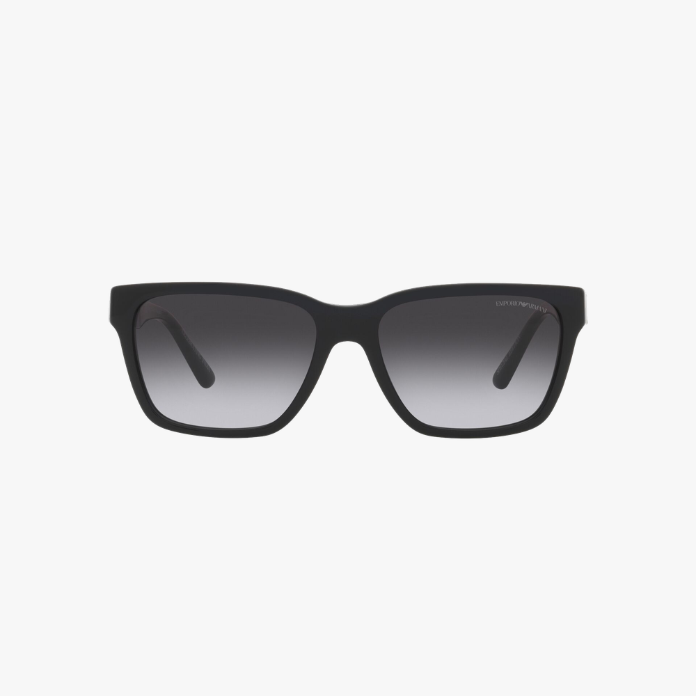 GAFAS DE SOL hombre 0EA4177 negro brillante - vista de frente