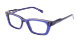 GAFAS GRADUADAS mujer CARACTÈRES FIL D'OR CRÉATIVE azul - vista de frente