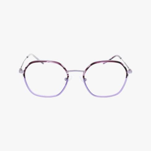 GAFAS GRADUADAS mujer MAGIC 187 morado/morado degradado vista de frente