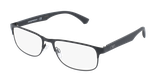 GAFAS GRADUADAS hombre EA 1096 negro mate - vista de frente