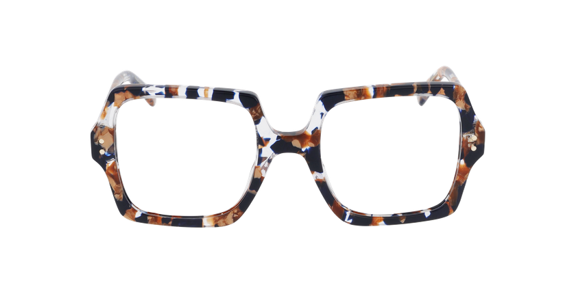 GAFAS GRADUADAS mujer CHARISMATIQUE carey azul - vista de frente