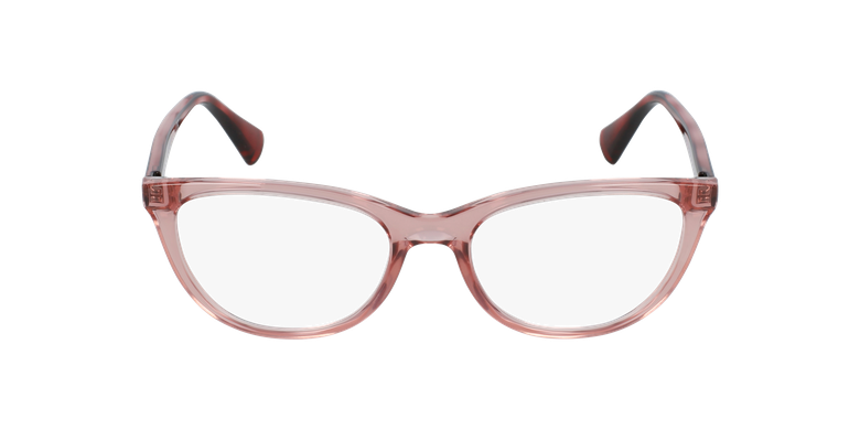 Gafas graduadas mujer RA7111 rosa/careyvista de frente Gafas graduadas mujer RA7111 rosa/careyvista de frente