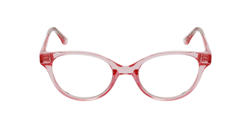 GAFAS GRADUADAS niños RZERO21 rosa - vista de frente