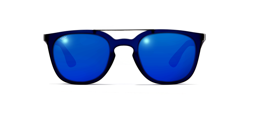 Gafas de sol hombre CAGLIARI POLARIZED azul - vista de frente