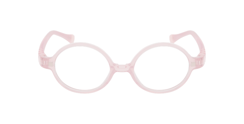 GAFAS GRADUADAS niños BABY rosa - vista de frente