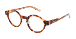 GAFAS GRADUADAS mujer CARACTÈRES POETIQUE carey/rojo - vista de frente