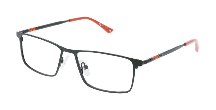 GAFAS GRADUADAS hombre MAGIC282 verde/naranja - vista de frente