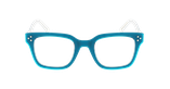 GAFAS GRADUADAS mujer CARACTÈRES EXPRESSIVE azul - vista de frente