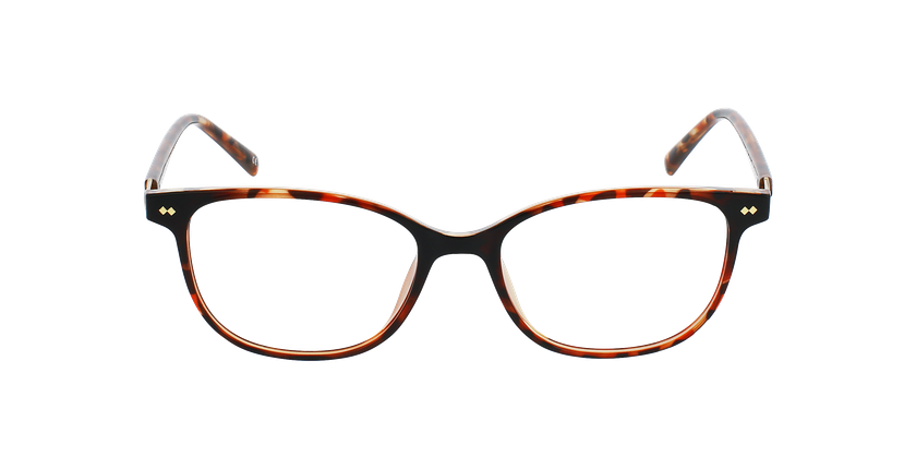 GAFAS GRADUADAS mujer JOSEPHINE carey/marrón - vista de frente