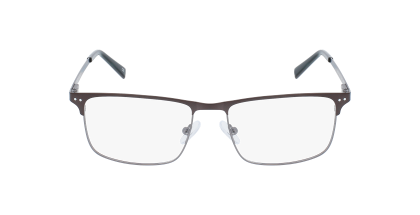 GAFAS GRADUADAS hombre MAGIC LEON marrón/plateado - vista de frente