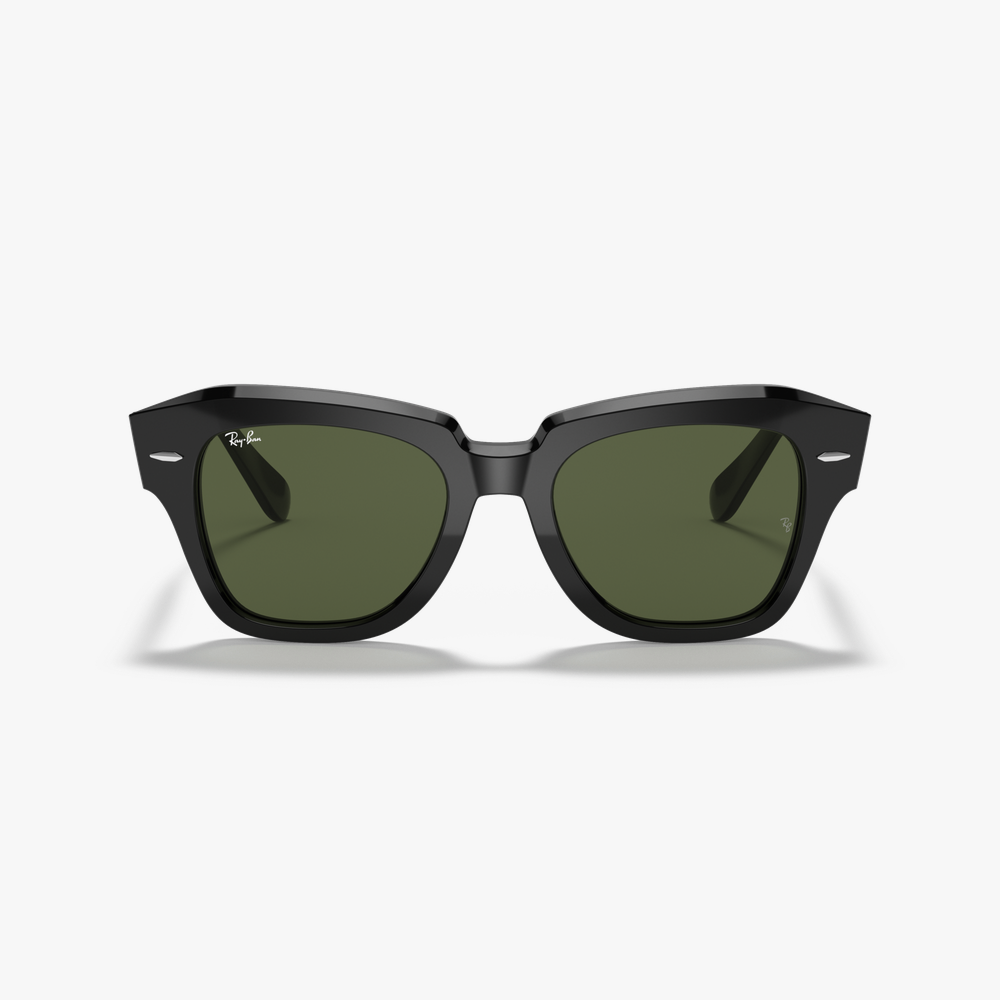 GAFAS DE SOL STATE STREET negro - vista de frente