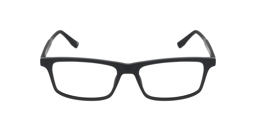 GAFAS GRADUADAS hombre EVANS negro - vista de frente