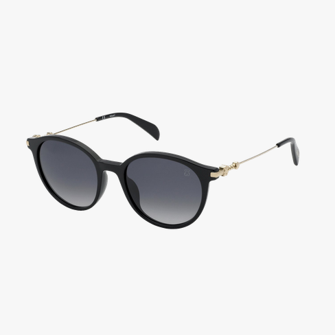 GAFAS DE SOL mujer STOB41 negro brillante vista de frente