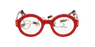 GAFAS GRADUADAS mujer PERSPICACE rojo