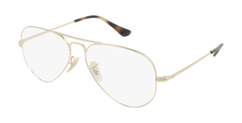 GAFAS GRADUADAS 0RX6489 dorado - vista de frente