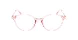 GAFAS GRADUADAS mujer LAURE rosa - vista de frente