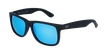 GAFAS DE SOL hombre JUSTIN negro/azul - vue de 3/4