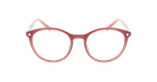 GAFAS GRADUADAS mujer MAGIC257 rosa/dorado - vista de frente