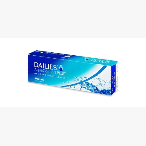 Lentillas Dailies AquaComfort Plus 30L vista de frente