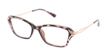 GAFAS GRADUADAS mujer ELISE carey/rosa - vista de frente