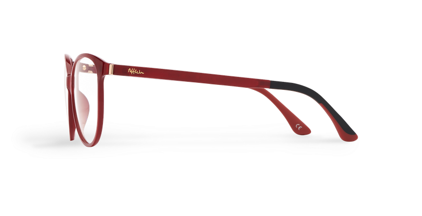 GAFAS GRADUADAS mujer MAGIC 29 BLUE BLOCK rojo - vista de lado