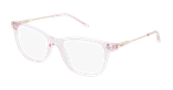 GAFAS GRADUADAS niños MAGIC LUDIVINE rosa/dorado - vista de frente