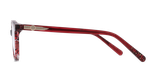 GAFAS GRADUADAS niños 6 rojo - vista de frente