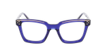 GAFAS GRADUADAS mujer CARACTÈRES FIL D'OR MYSTÉRIEUSE azul - vista de frente