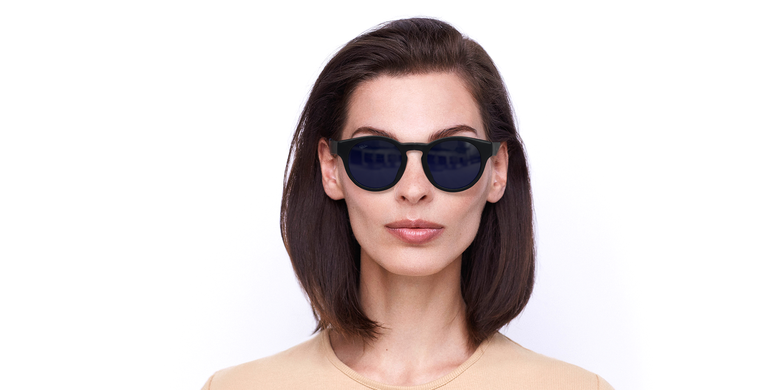 Gafas de sol mujer SLALOM negro/azul