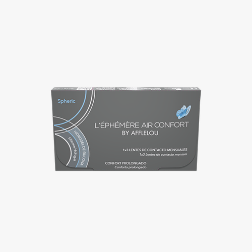 Lentillas L'EPHEMERE AIR CONFORT MENSUALES - 3 unidades - vista de frente