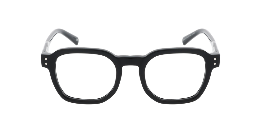 GAFAS GRADUADAS hombre CARACTÈRES VOLONTAIRE negro - vista de frente