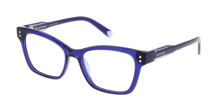GAFAS GRADUADAS mujer CHANCEUSE azul - vista de frente