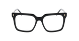 GAFAS GRADUADAS mujer CARACTÈRES PASSIONNÉE negro - vista de frente