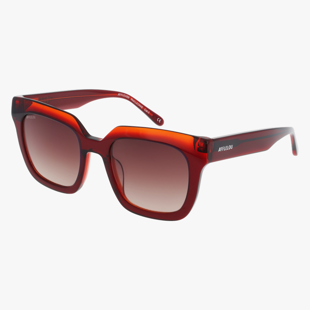 GAFAS DE SOL mujer LEONIE marrón - vista de frente