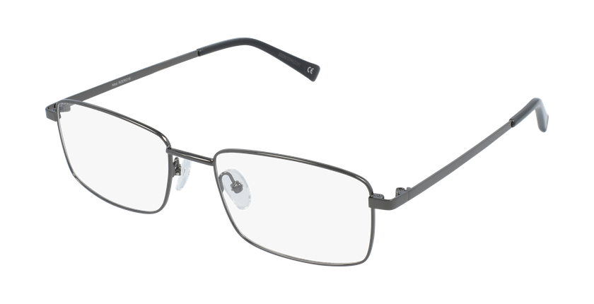GAFAS GRADUADAS hombre RZERO16 negro/gris - vista de frente