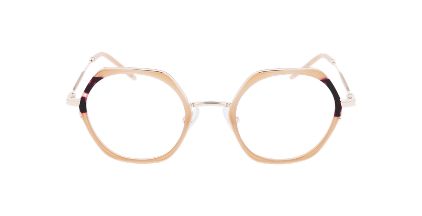 GAFAS GRADUADAS mujer MAGIC220 rosa/dorado - vista de frente