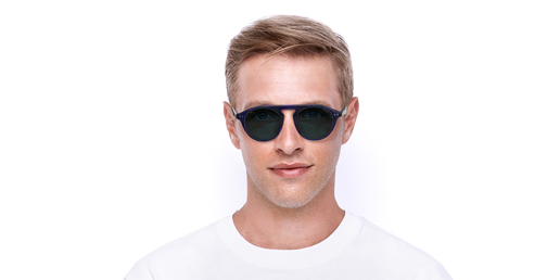 GAFAS DE SOL BORNEO azul/azul
