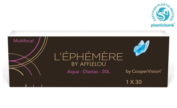 Lentillas L'EPHEMERE AQUA DIARIAS MULTIFOCAL - 30L - vista de frente