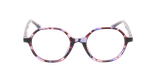 GAFAS GRADUADAS niños CALIE carey/morado - vista de frente