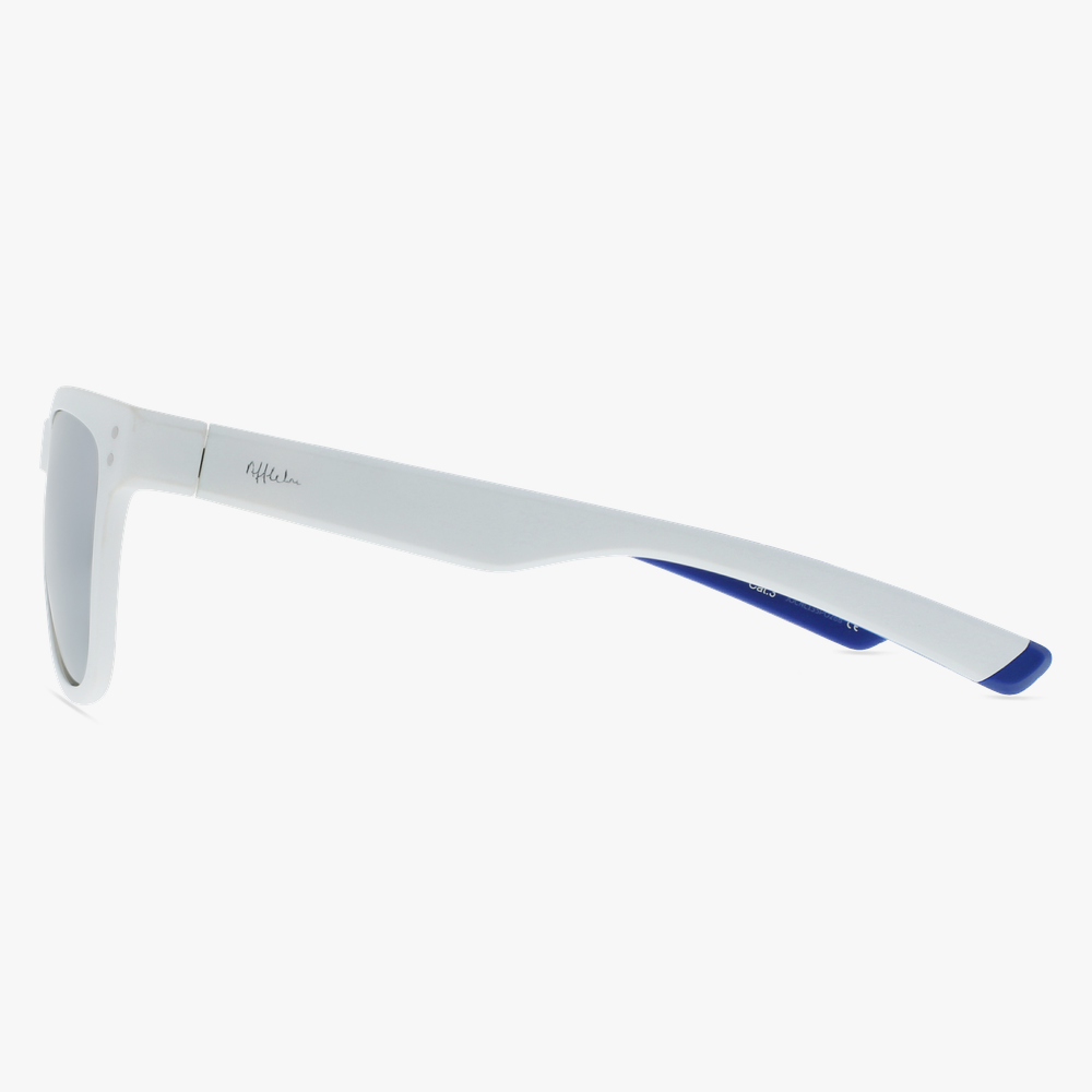 GAFAS DE SOL mujer POLARIZED WILD blanco/azul - vista de frente