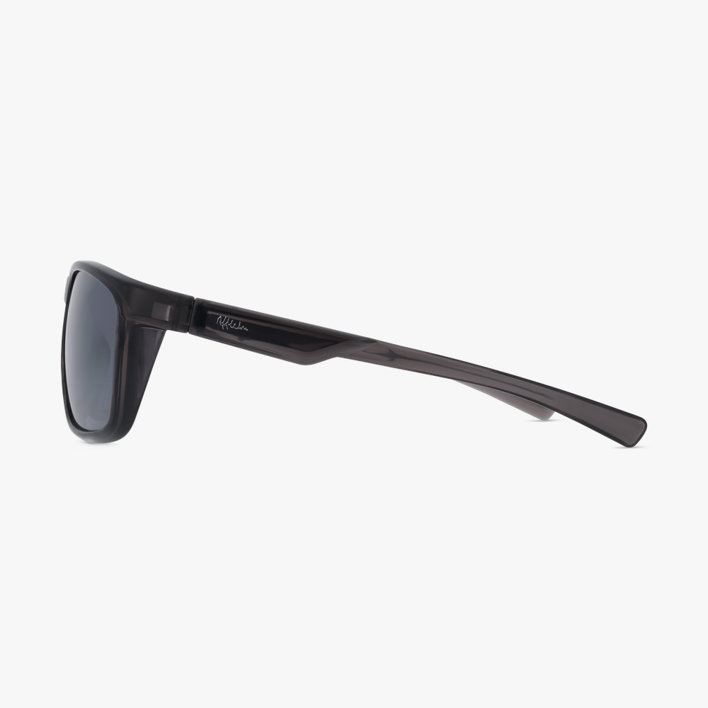 GAFAS DE SOL hombre BAMBU blanco/gris - vista de frente