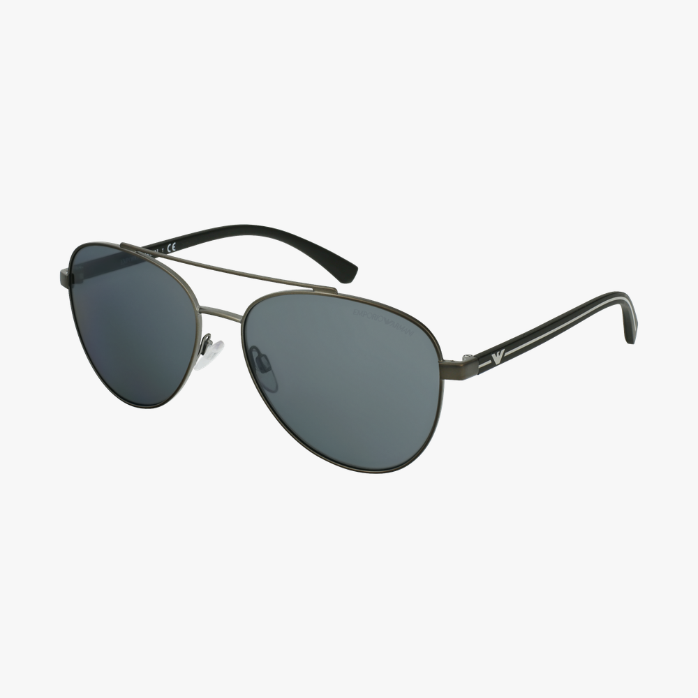 GAFAS DE SOL hombre EA2079 gun/negro - vista de 3/4
