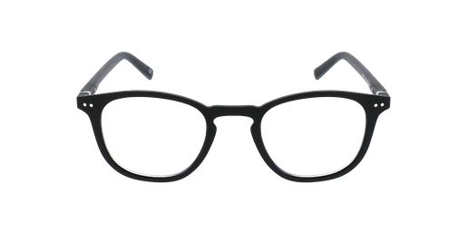 GAFAS GRADUADAS FORTY FILTRO LUZ AZUL - NEGRO negro/negrovista de frente
