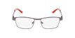 GAFAS GRADUADAS niños MAGIC OCTAVE gris/rojo - vista de frente